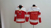 Los Angeles Angels Of Anaheim #56 Kole Calhoun Red Sawyer Hooded Sweatshirt Baseball Hoodie,baseball caps,new era cap wholesale,wholesale hats